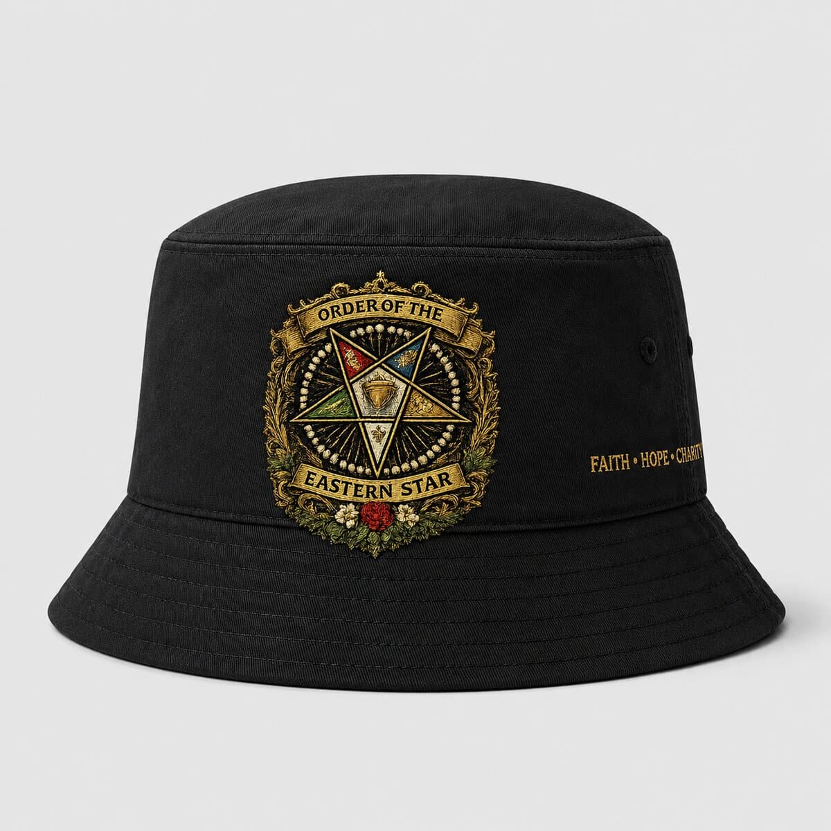 Crest Bucket Hat