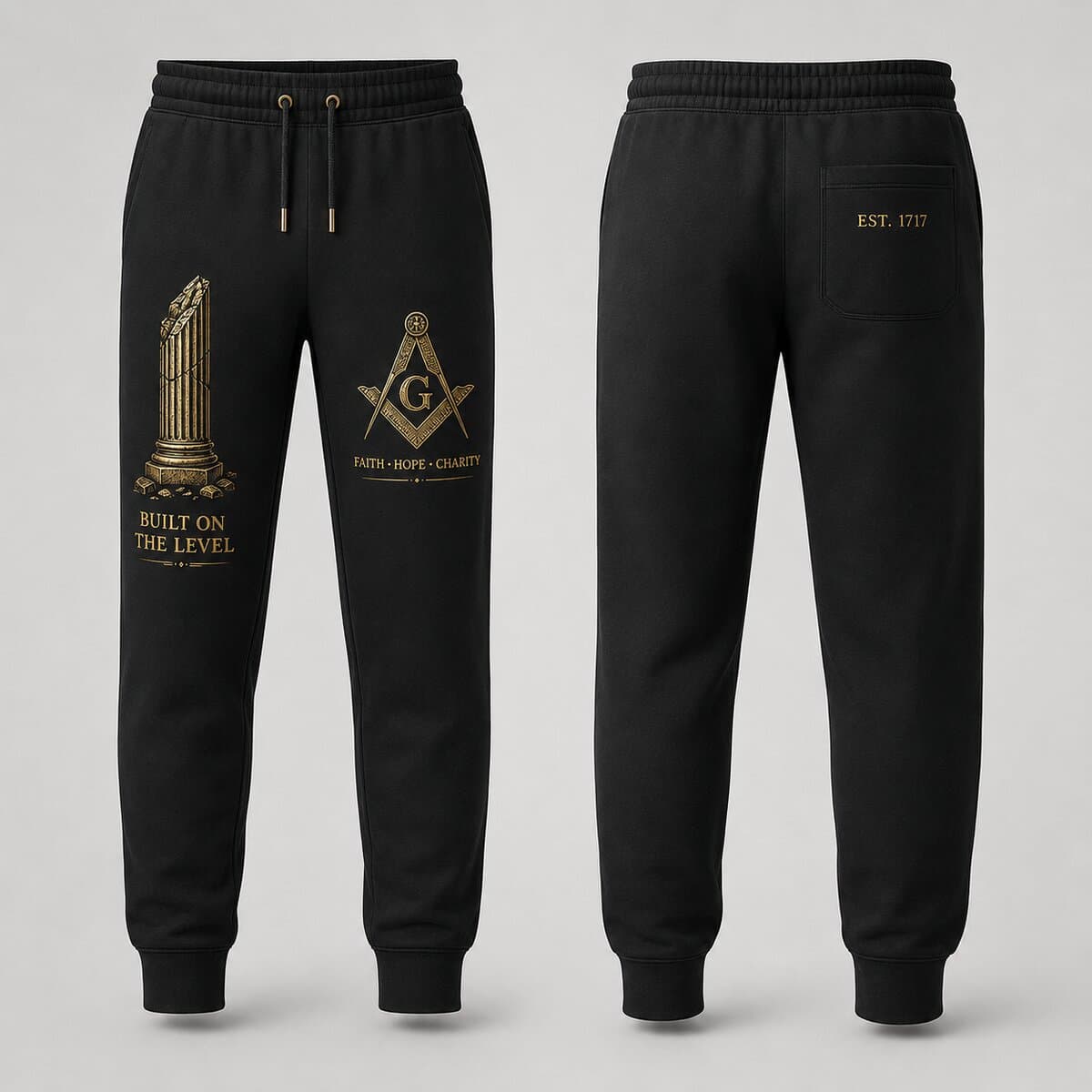Gold Detail Sweatpants
